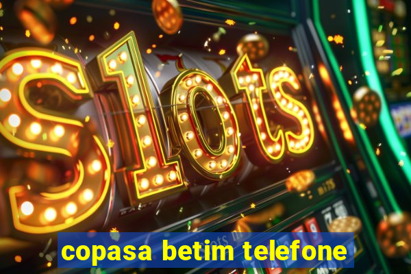 copasa betim telefone